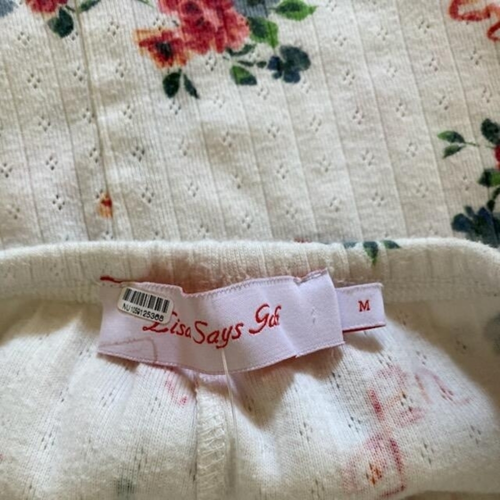 LISA SAYS GAH | Floral Mini-Skirt - Picture 5 of 12